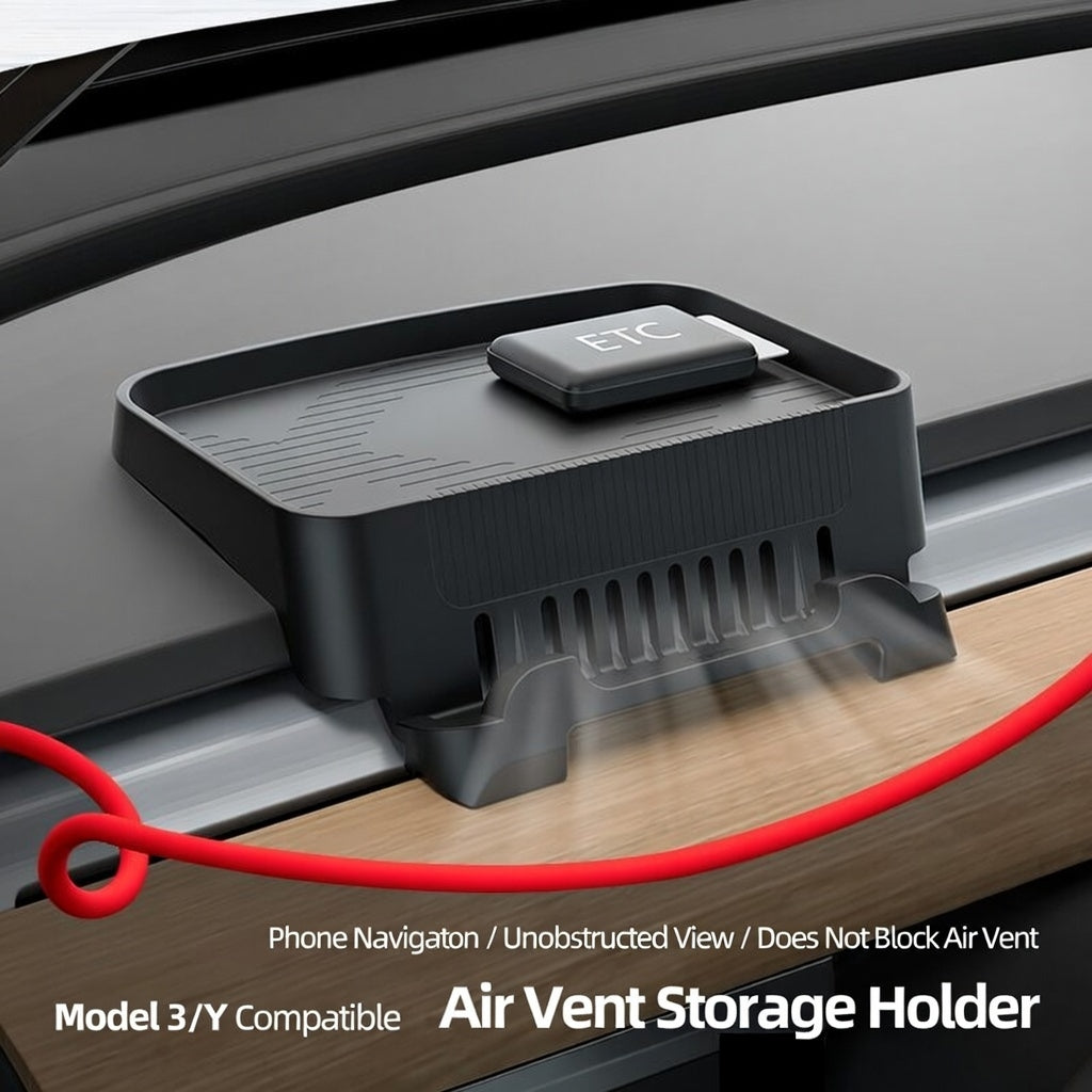 Removable Vent Mount Storage Box