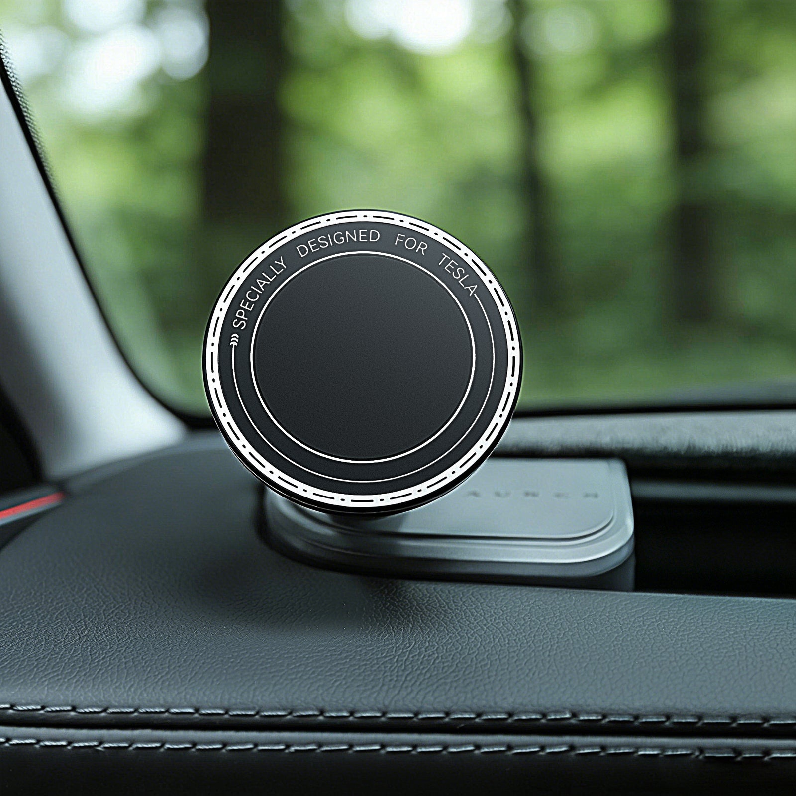 MagSafe car mount for Tesla Model 3 Highland and Model Y Juniper dashboard, non-charging magnetic phone holder