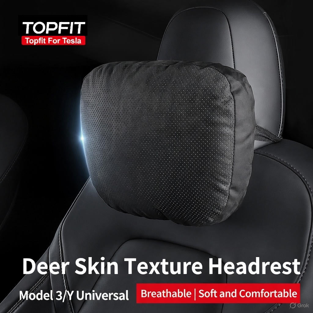 Suede Lumbar Support Cushion